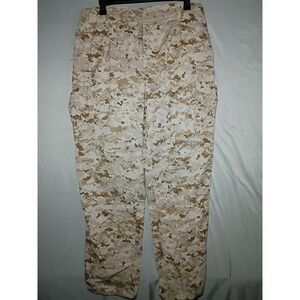 BDU Cargo Pants Men L.Long 35x35 Denim Digital Camo Combat Double Knee Army